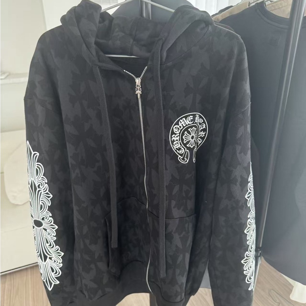 Chrome Hearts Cemetery Cross Hoodie